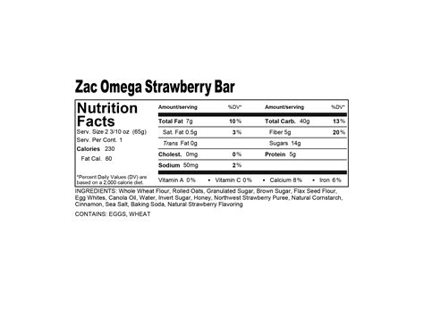 Zac Omega Bar 